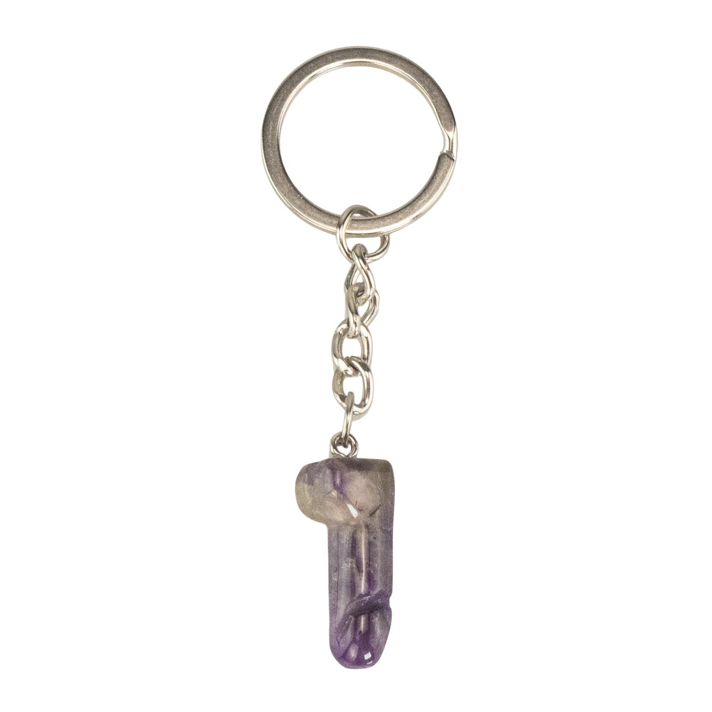 Crystal Phallus Keychain | Keychains | Wiccan Center