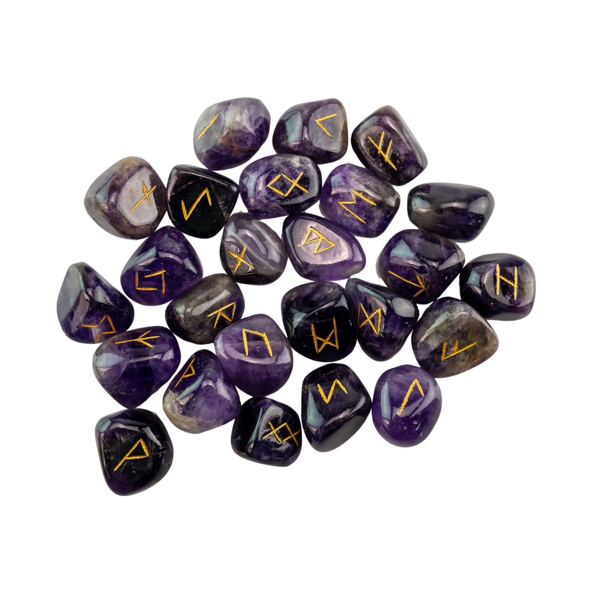 Crystal Rune Set | | Wiccan Center