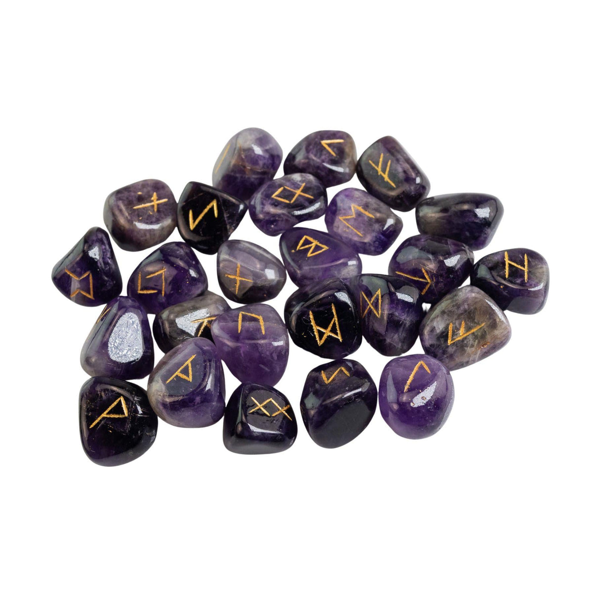 Crystal Rune Set | | Wiccan Center