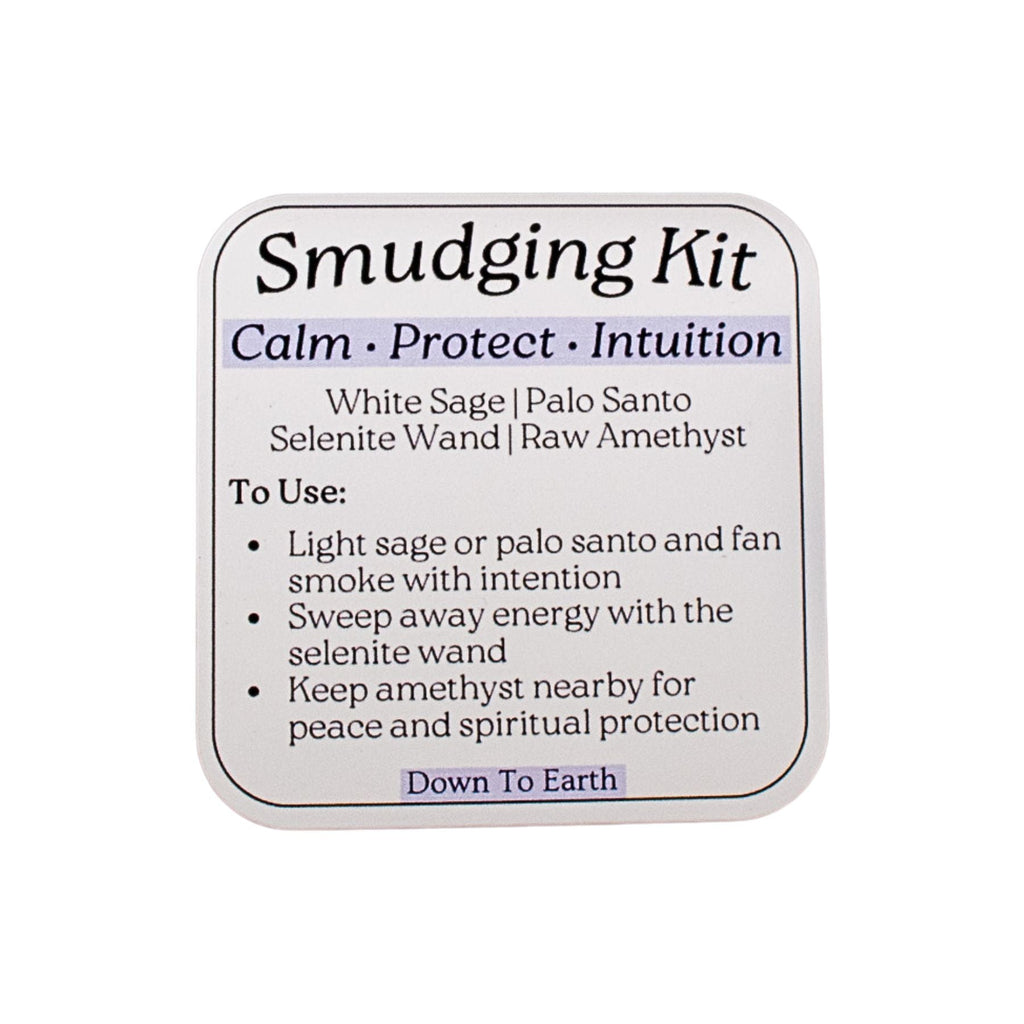 Amethyst Smudging Kit | Religious Items | Wiccan Center