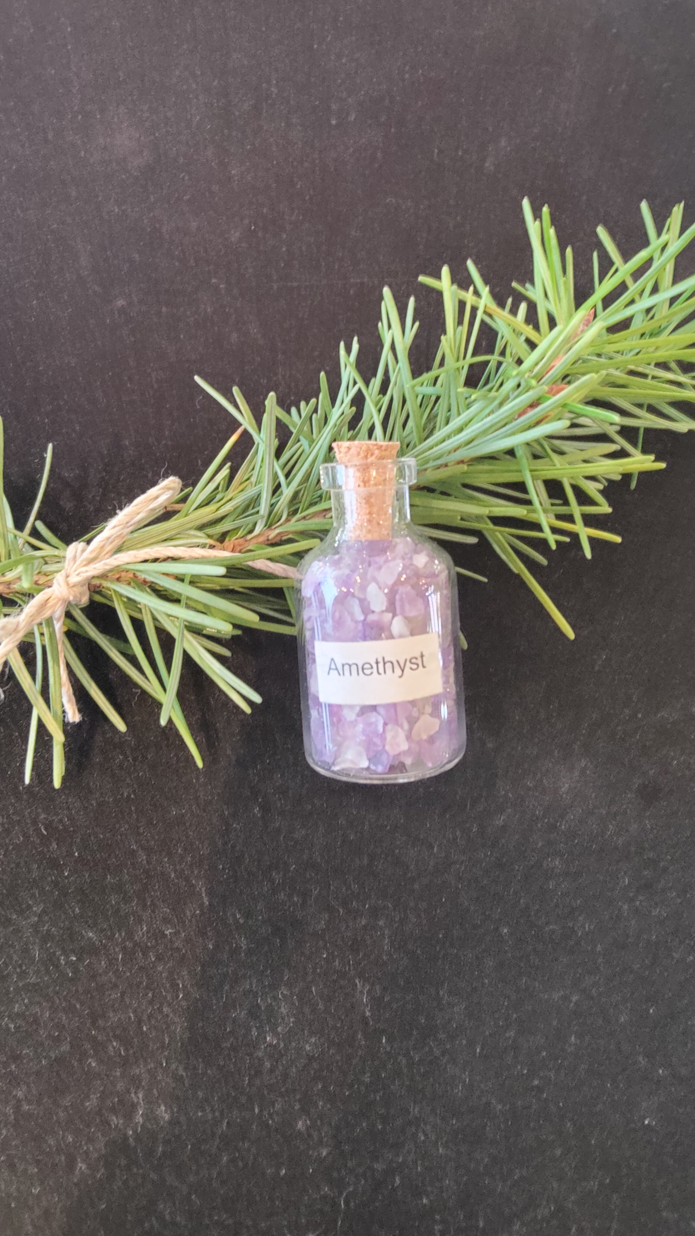 Gemstone Bottle | Decorative | Wiccan Center