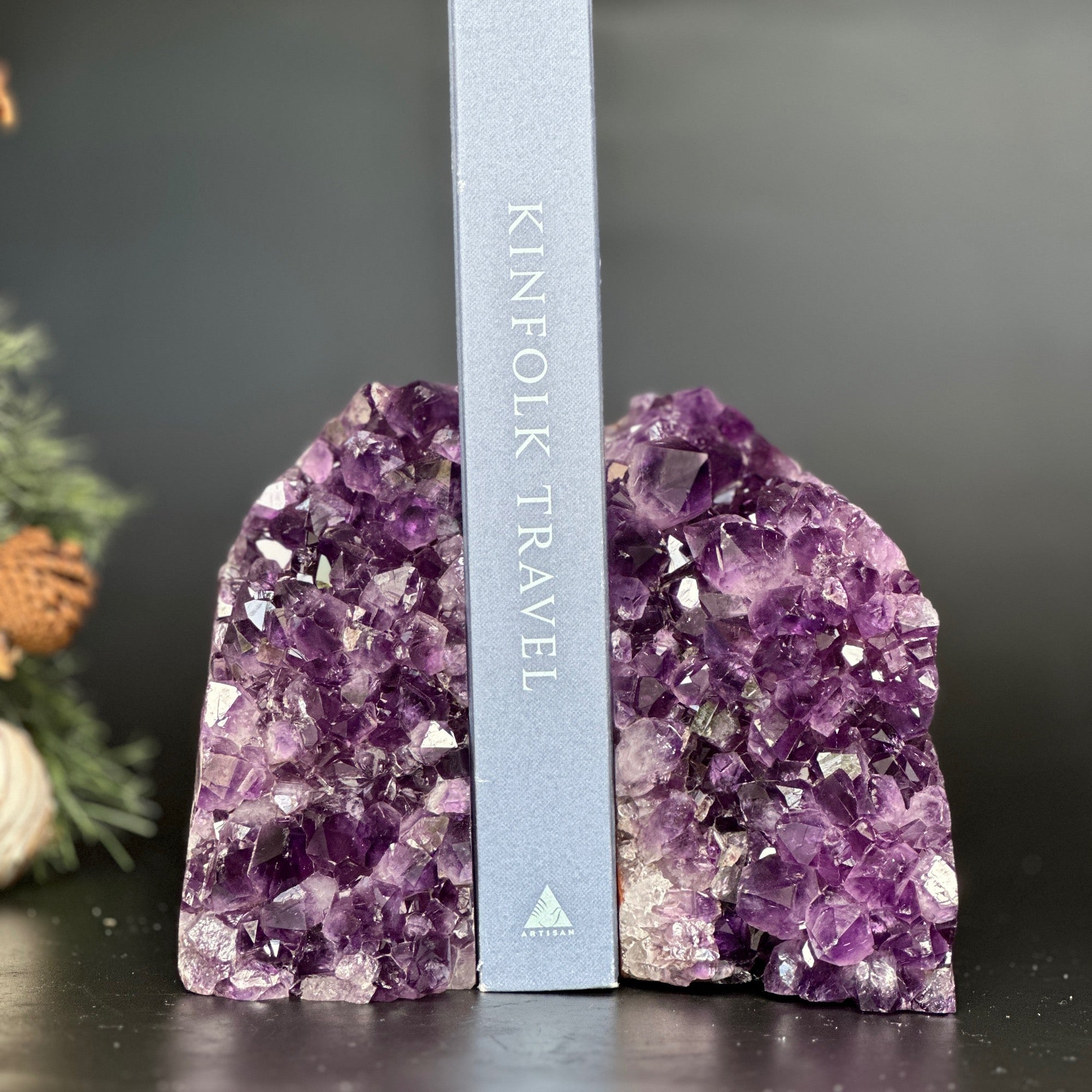 Amethyst Bookends, Supersized Geode bookends, Premium quality crystals, extra large geode bookends | Amethyst Geodes | Wiccan Center
