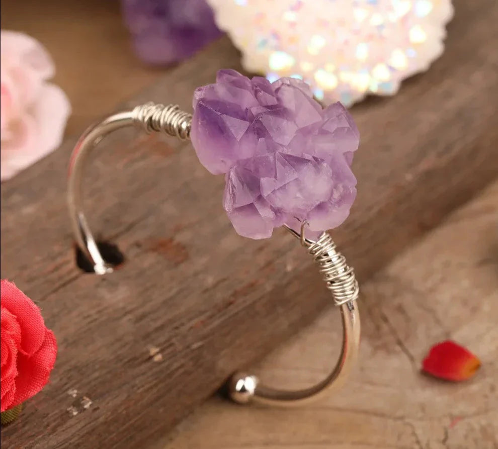 Amethyst Cuff Bracelets | bracelets | Wiccan Center