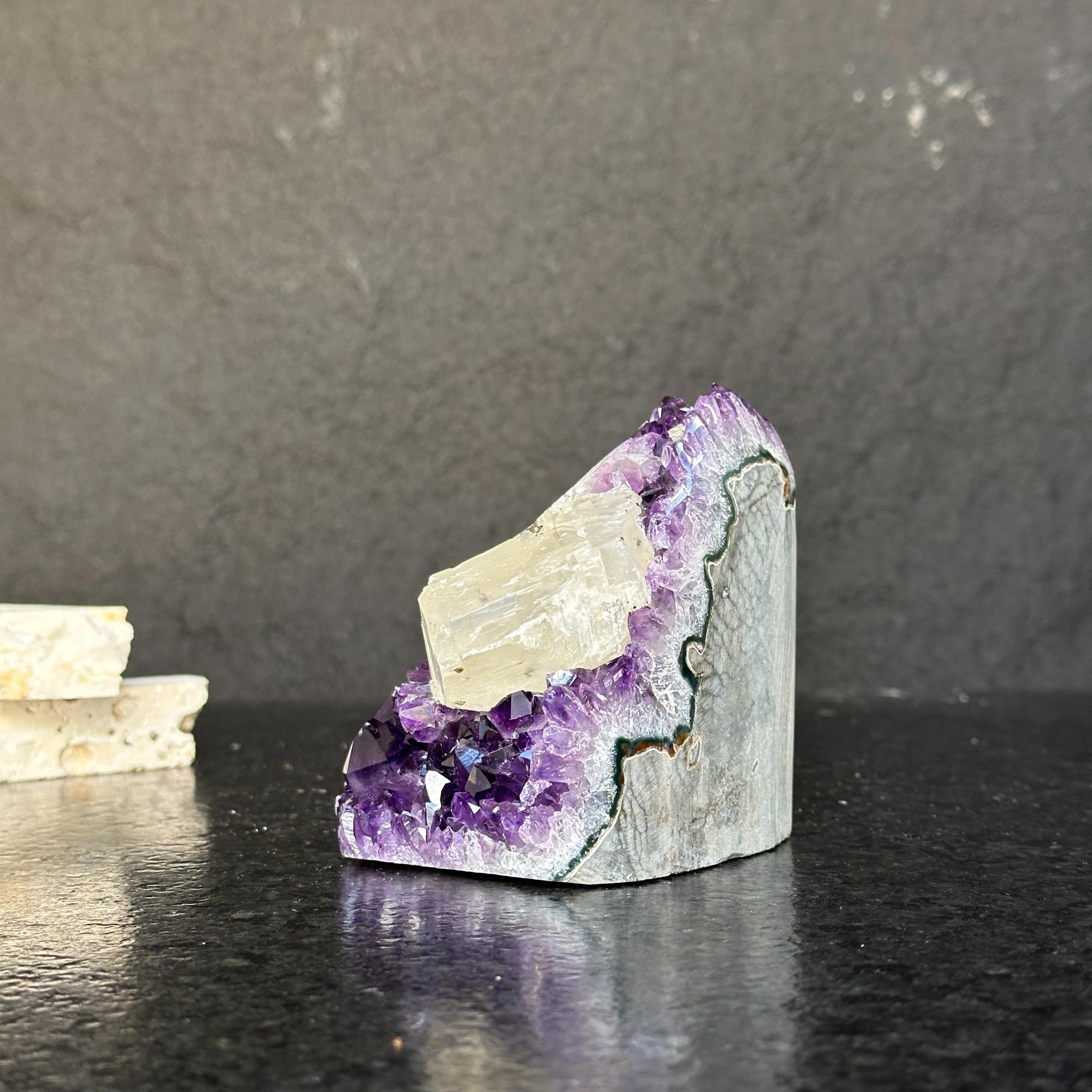 Amethyst Crystal rare find, amethyst with polished edges, Amethyst cathedral | Rocks & Geodes | Wiccan Center