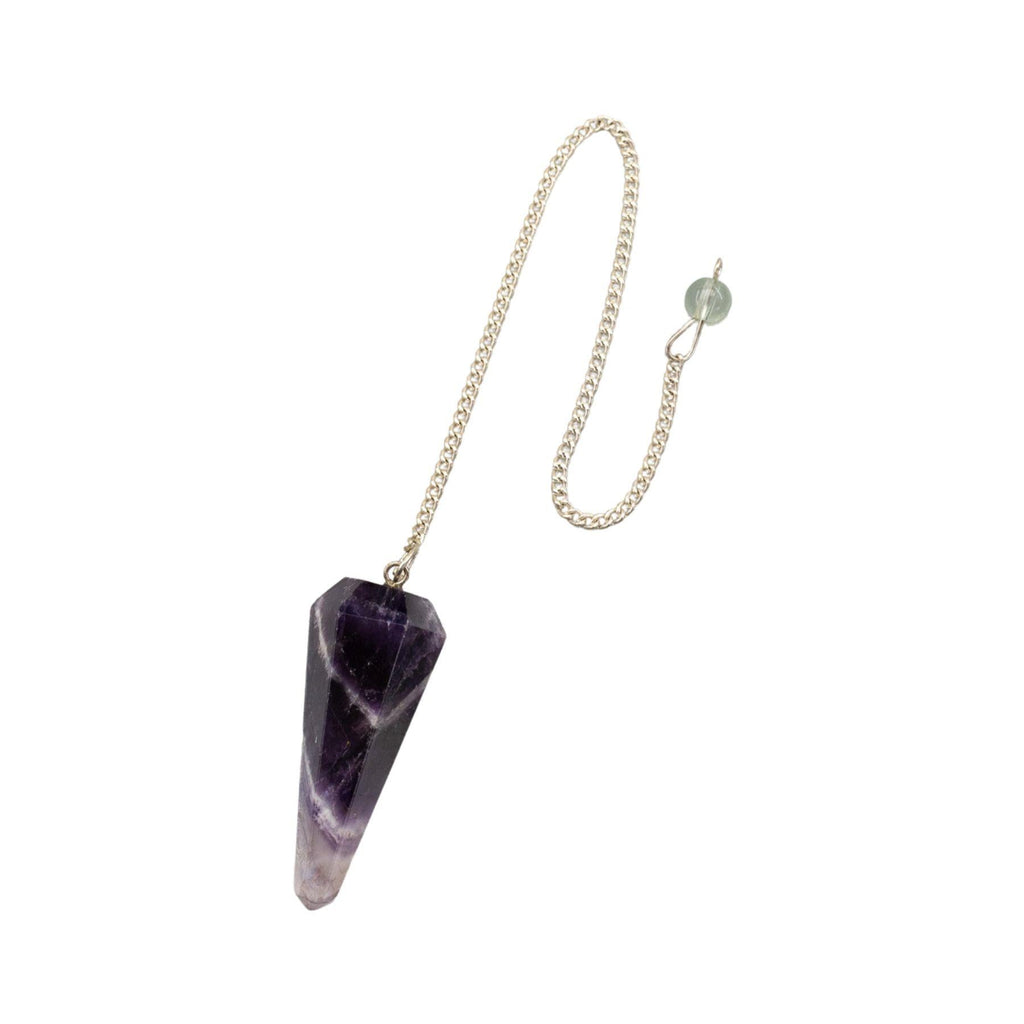 Amethyst Faceted Pendulum | | Wiccan Center