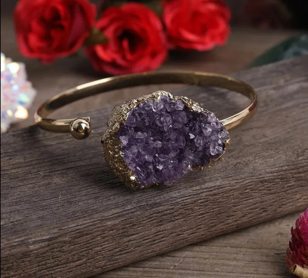 Amethyst Cuff Bracelets | bracelets | Wiccan Center