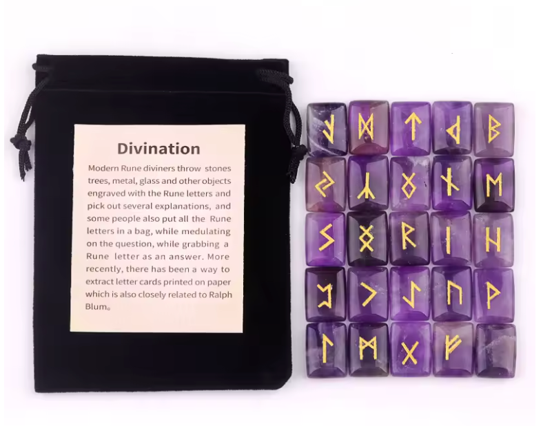 Crystal Runes | Runes | Wiccan Center