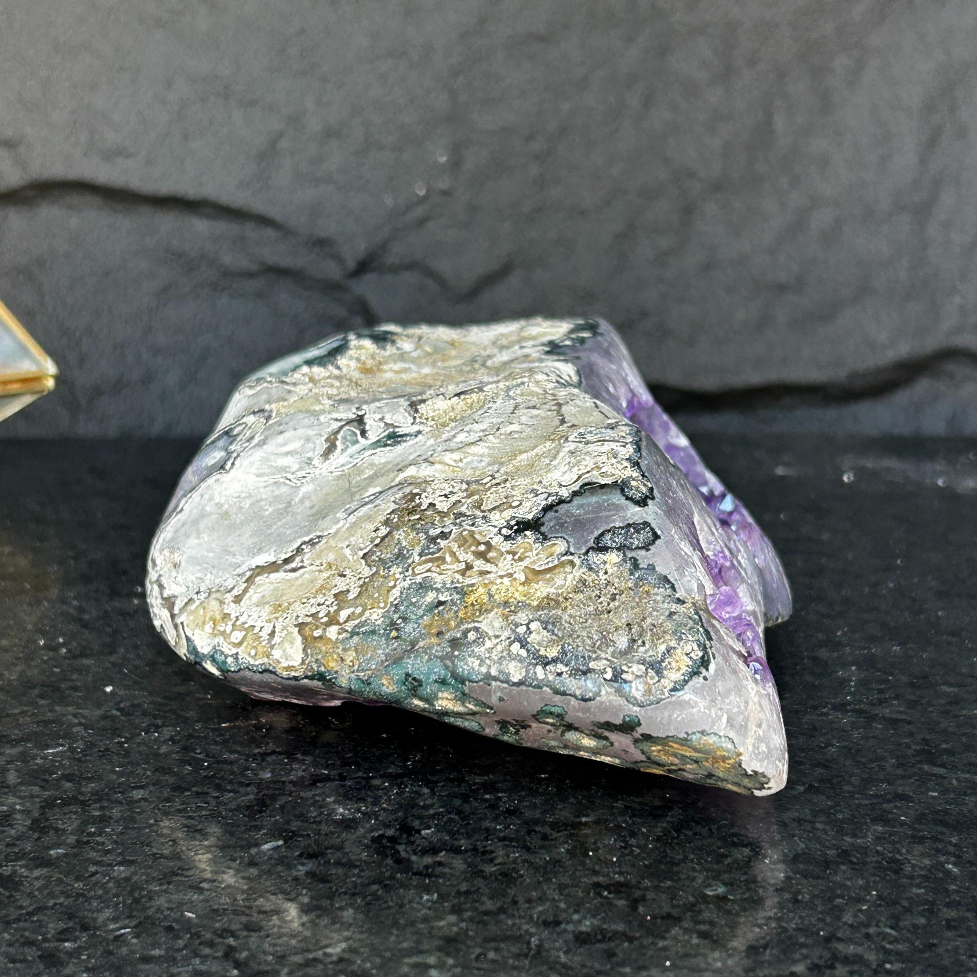 Amethyst and Agate Geode Cave, Large Cave shaped, wonderful piece for collectors, Full polished, Stunning decor Crystal | | Wiccan Center