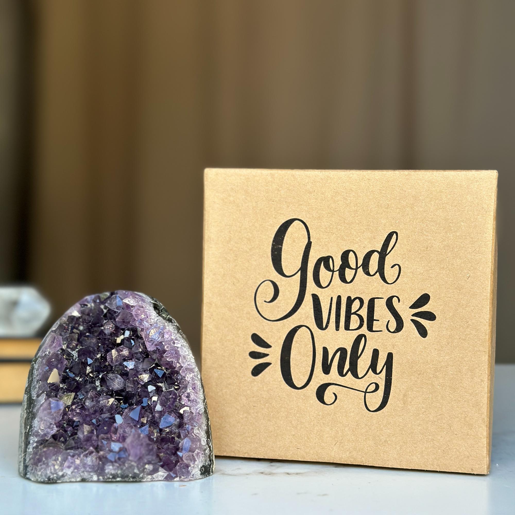 Amethyst anniversary gift BOX | Personalized Box | Wiccan Center