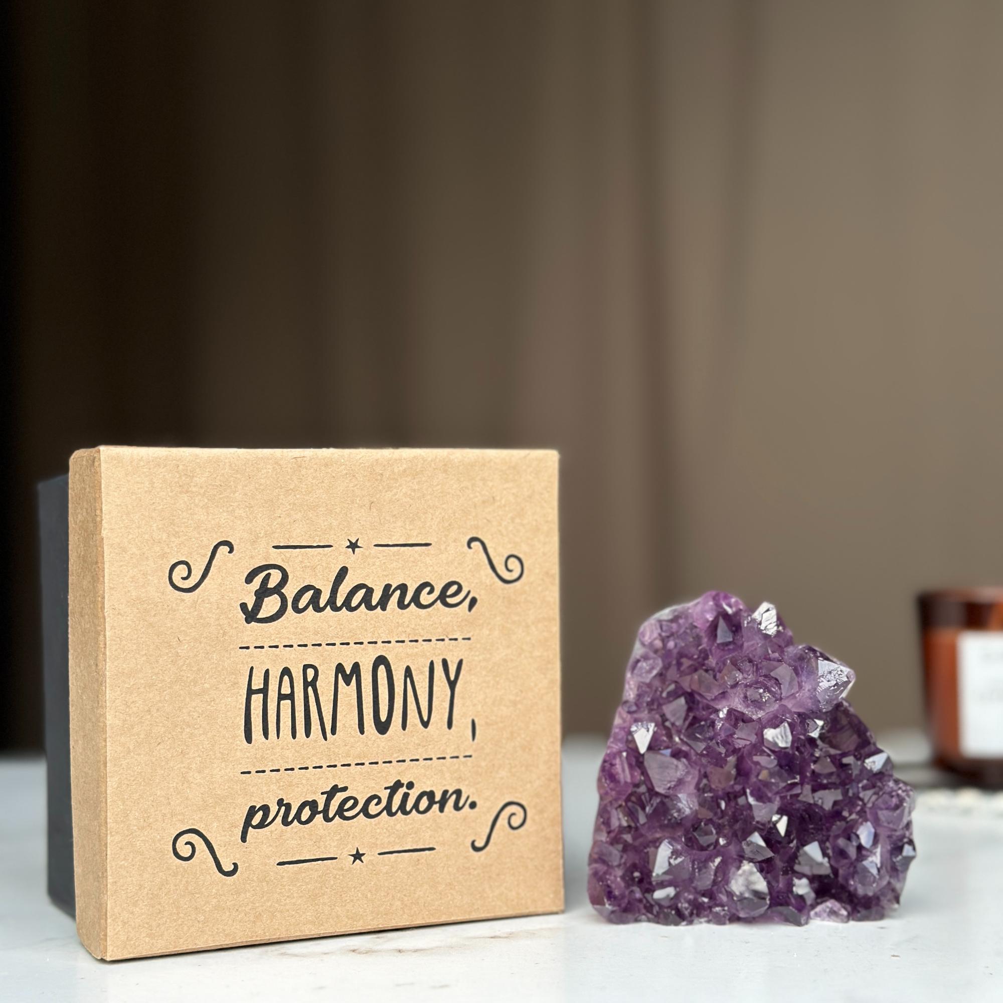 Amethyst anniversary gift BOX | Personalized Box | Wiccan Center