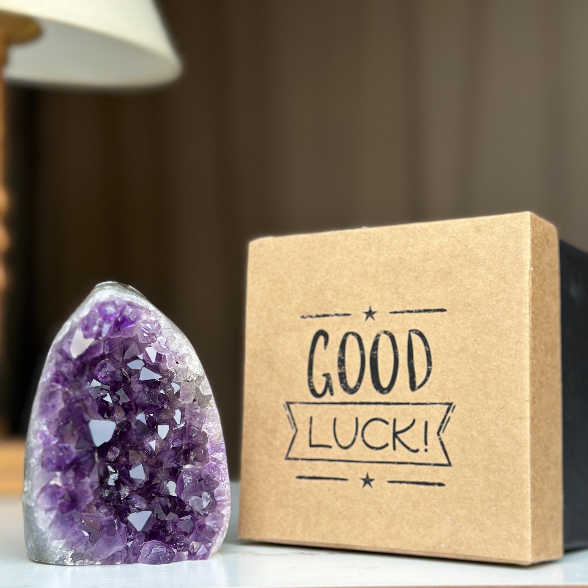 Amethyst anniversary gift BOX | Personalized Box | Wiccan Center