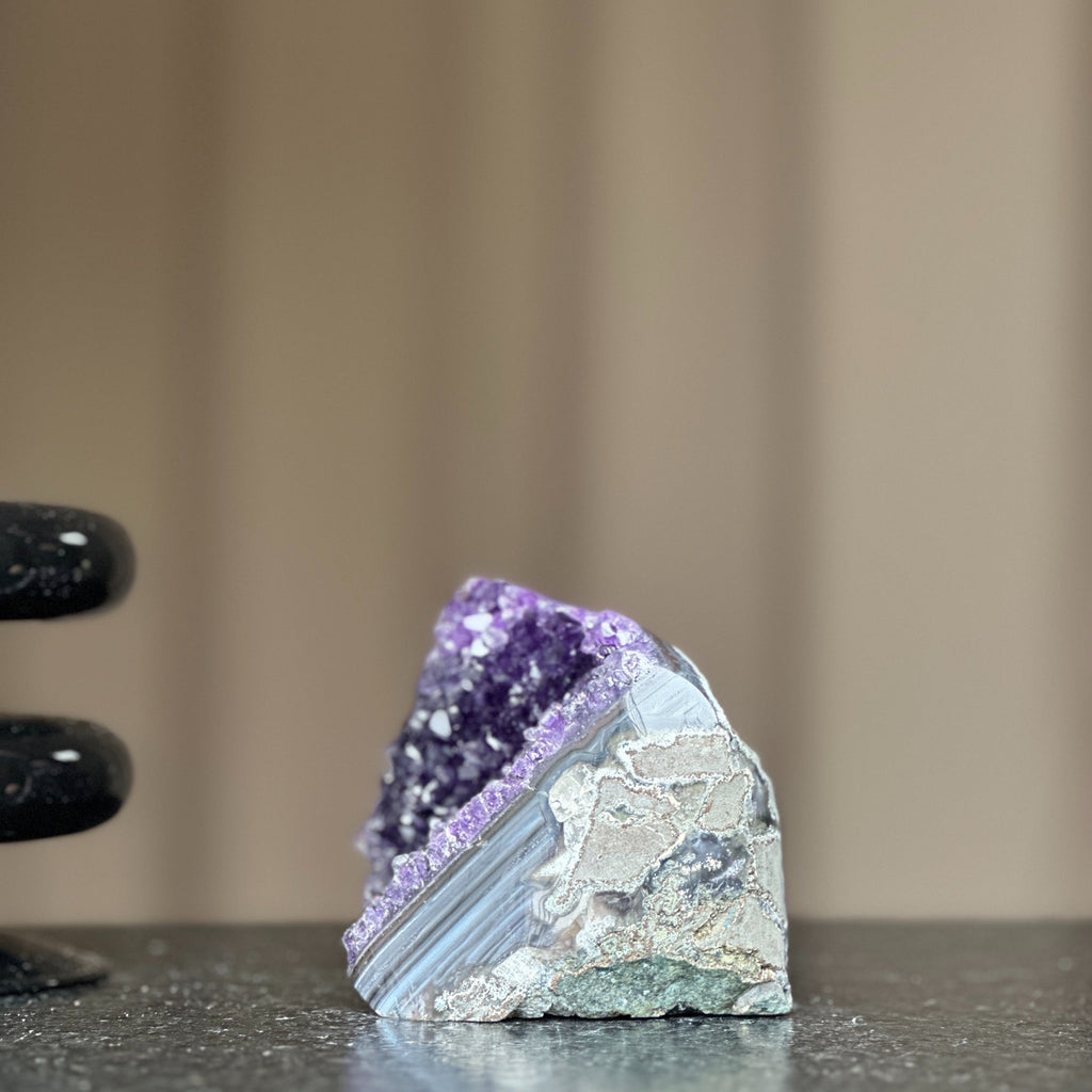 Amethyst birthstone for February Large crystals self standing amethyst | Amethyst Geodes | Wiccan Center