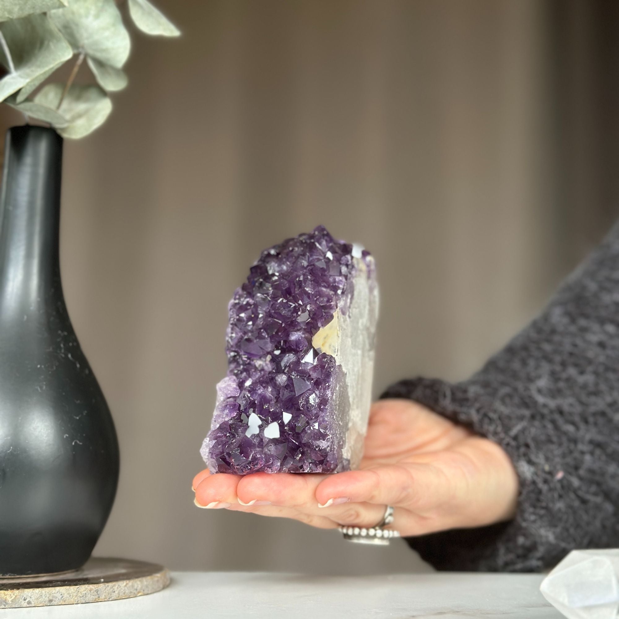 Amethyst cathedral geode, Amethyst self standing, Unique crystal cluster | Amethyst Geodes | Wiccan Center