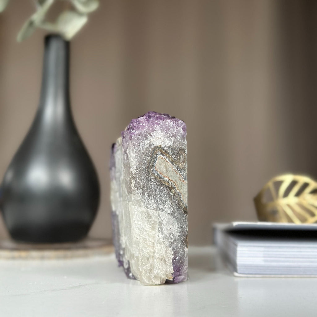 Amethyst cathedral geode, Amethyst self standing, Unique crystal cluster | Amethyst Geodes | Wiccan Center