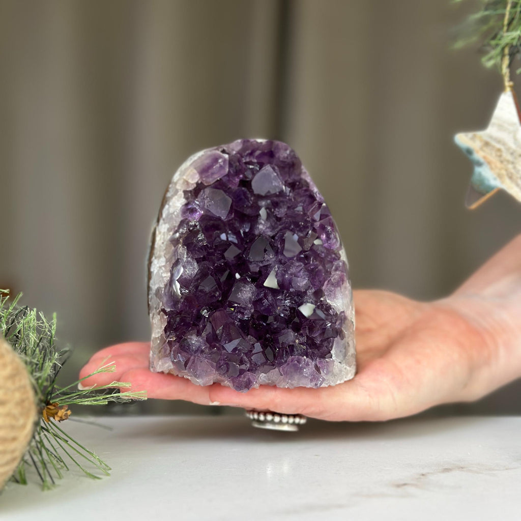 Amethyst cathedral with FREE GIFT BOX, Crystal rocks for sale | Rocks & Geodes | Wiccan Center