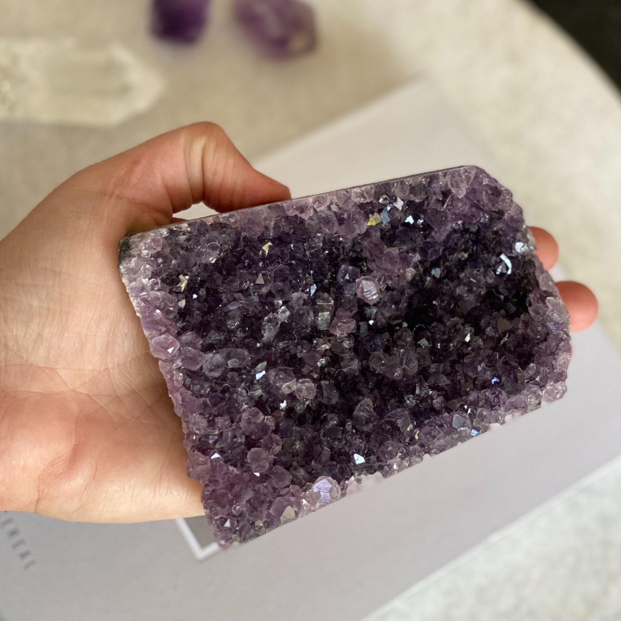 Amethyst cluster on SALE | Amethyst Geodes | Wiccan Center