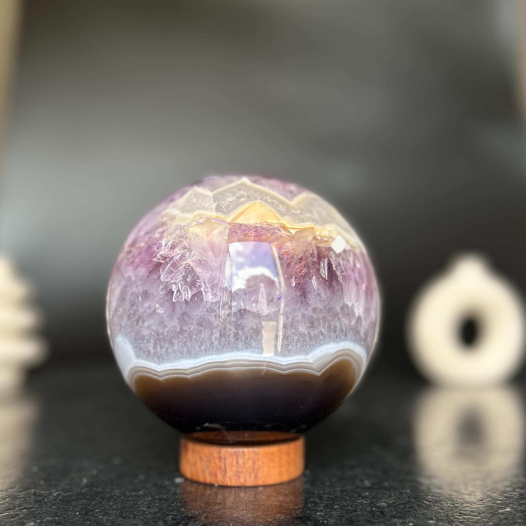 Amethyst gem, Geode decor | | Wiccan Center
