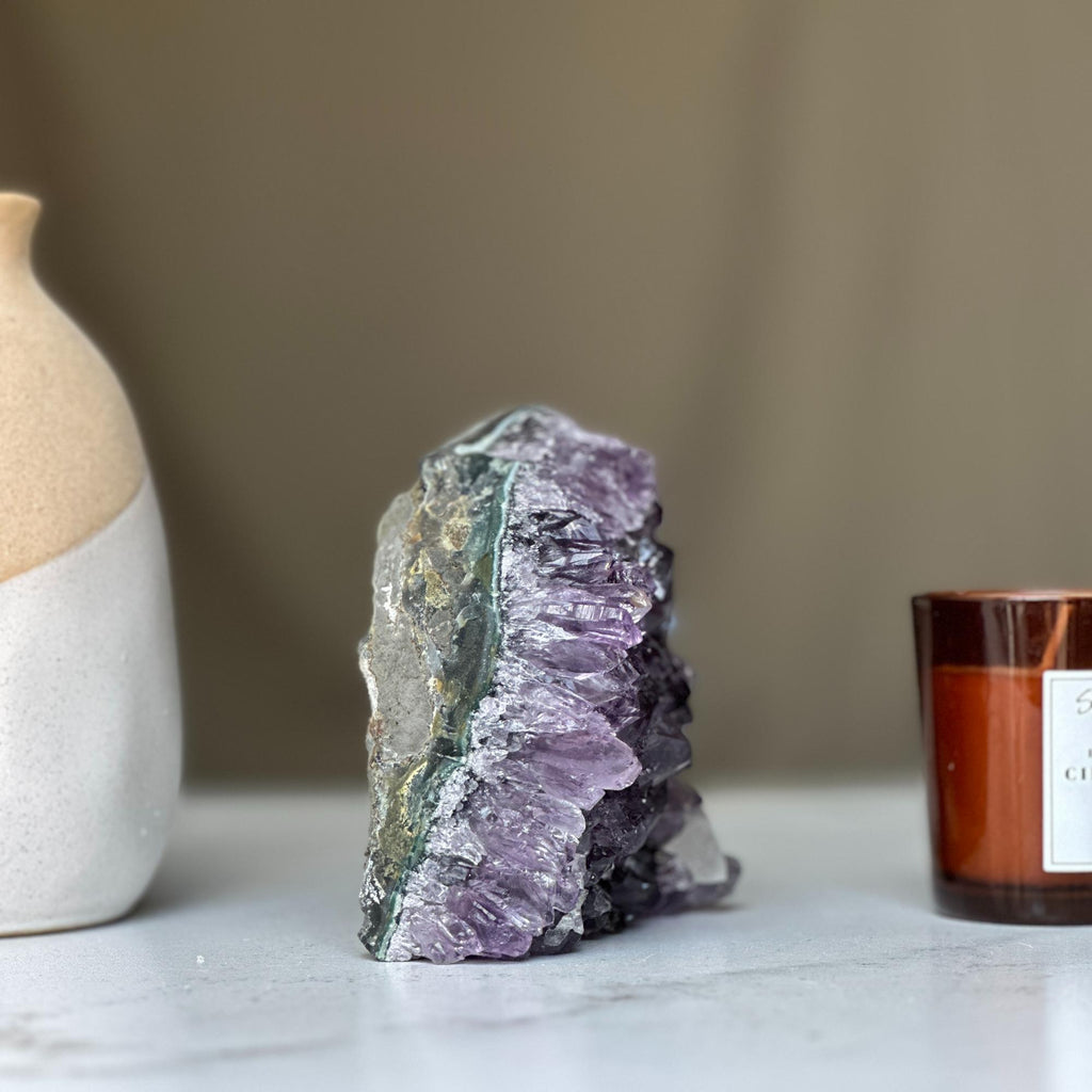 Amethyst geode Large crystal cluster with FREE GIFT BOX | Rocks & Geodes | Wiccan Center
