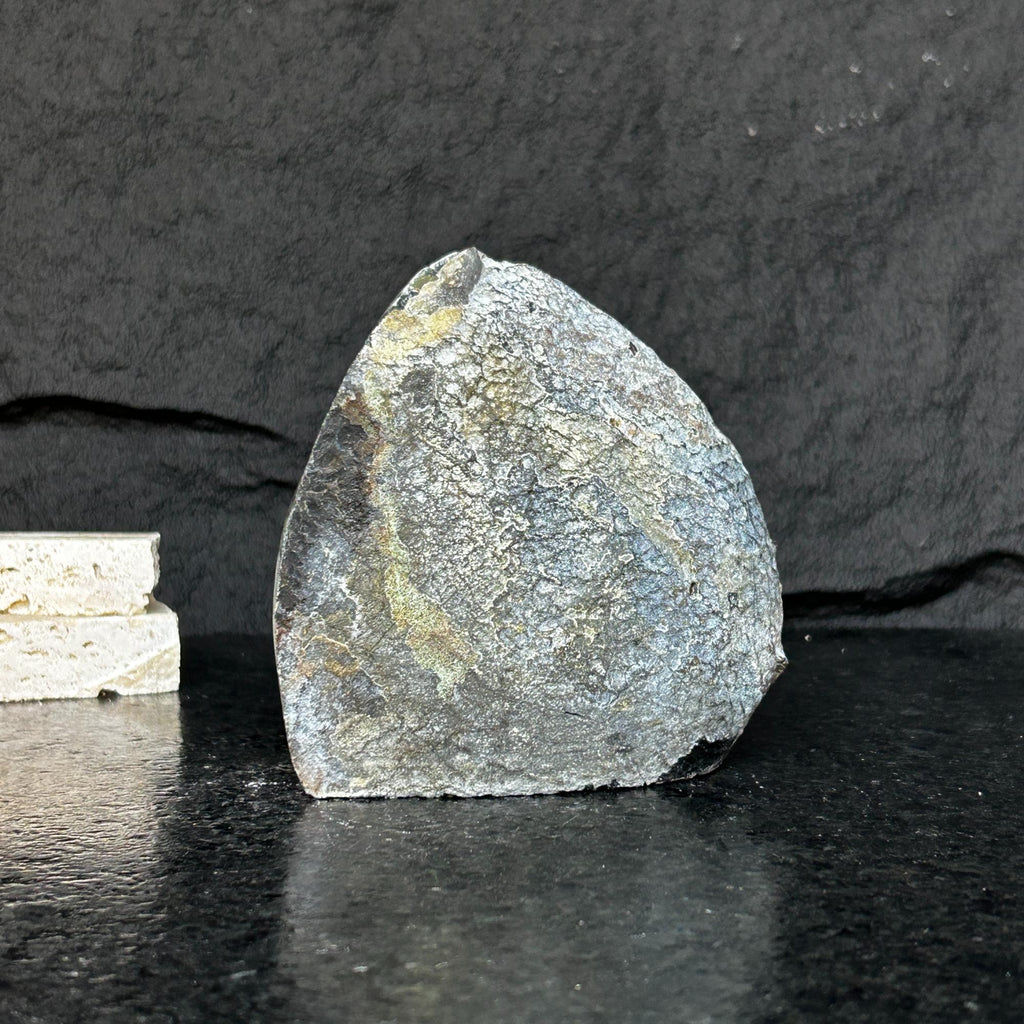 Amethyst stone agate edges, crystal geode from Uruguay, cut base self standing stone | Amethyst Geodes | Wiccan Center