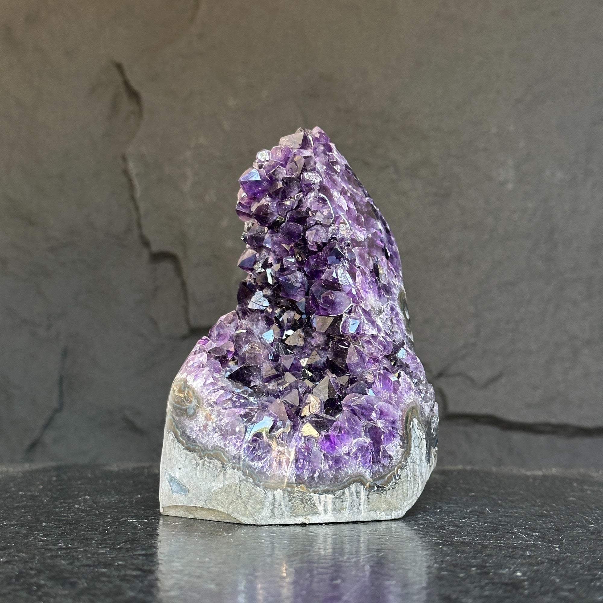 Amethyst with agate formations, amethyst cathedral for crystal decoration, extra large amethyst geode from Uruguay | Amethyst Geodes | Wiccan Center