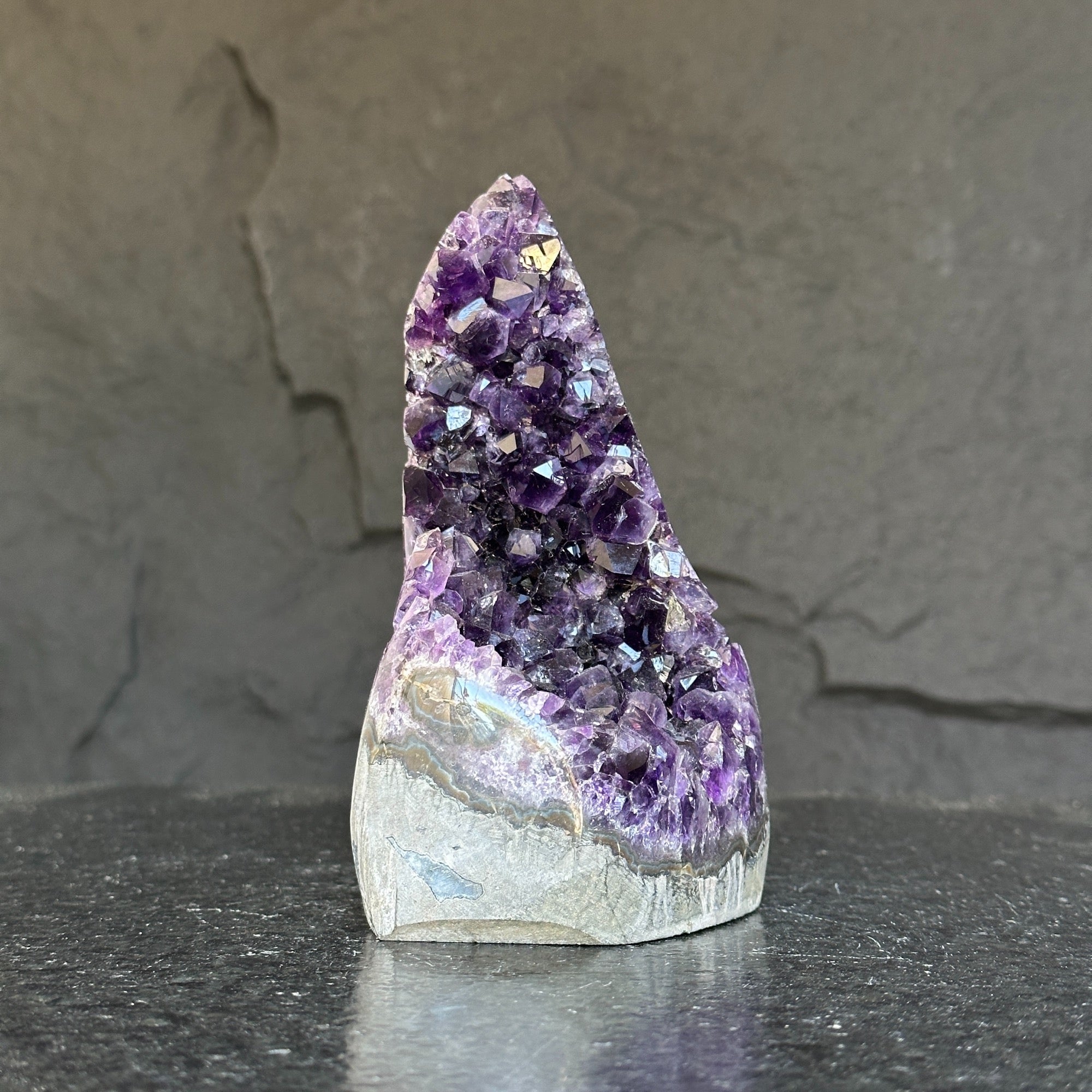 Amethyst with agate formations, amethyst cathedral for crystal decoration, extra large amethyst geode from Uruguay | Amethyst Geodes | Wiccan Center