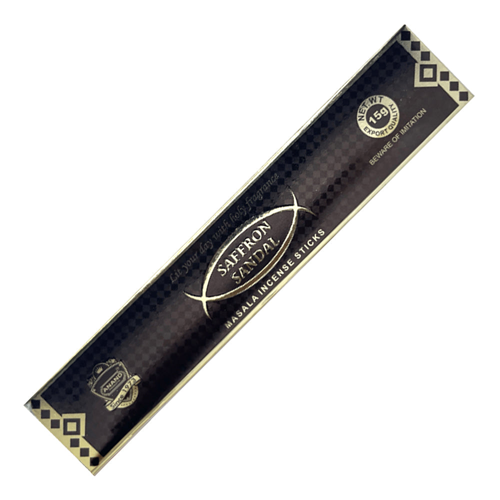 Anand Saffron Sandal Incense Sticks | Incense | Wiccan Center
