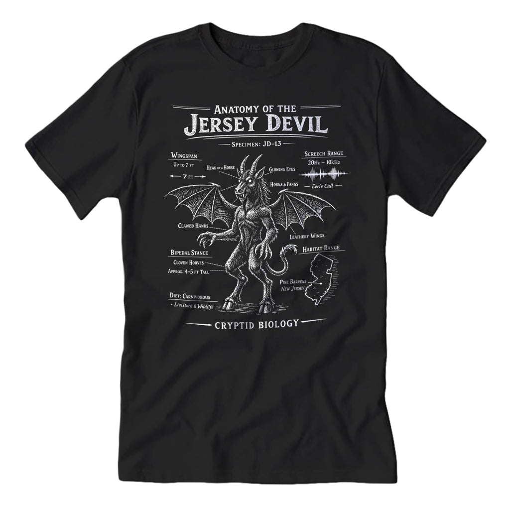 Anatomy of the Jersey Devil T-Shirt