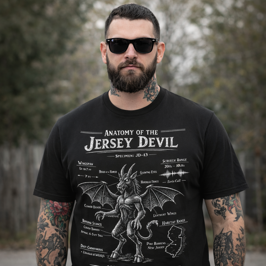 Anatomy of the Jersey Devil T-Shirt