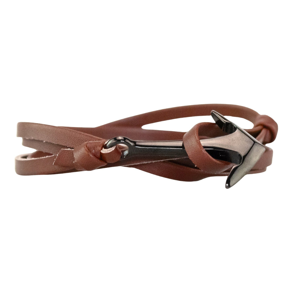 Anchor Clasp Leather Wrap Bracelet | | Wiccan Center