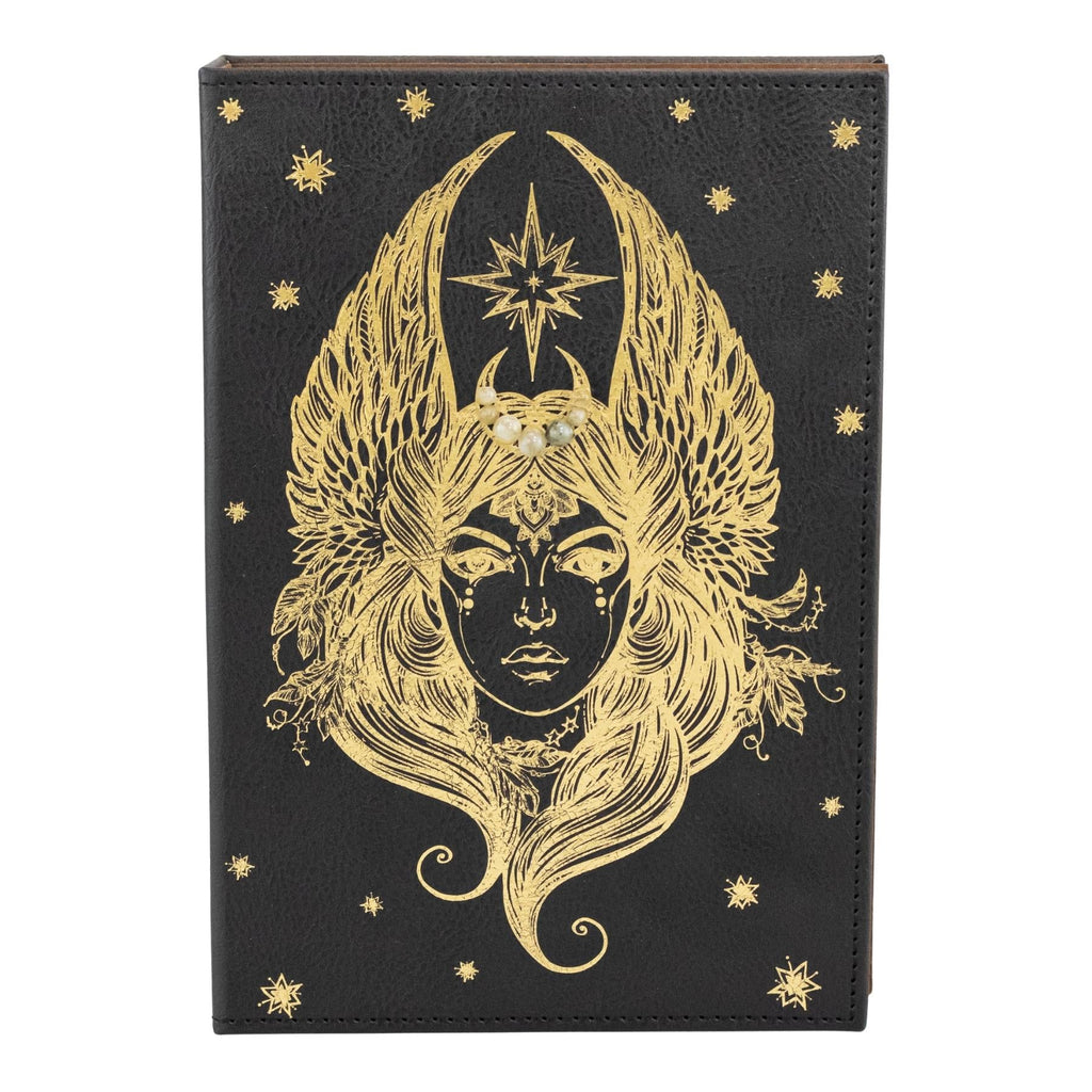 Celestial Goddess Leather Journal | Joural | Wiccan Center