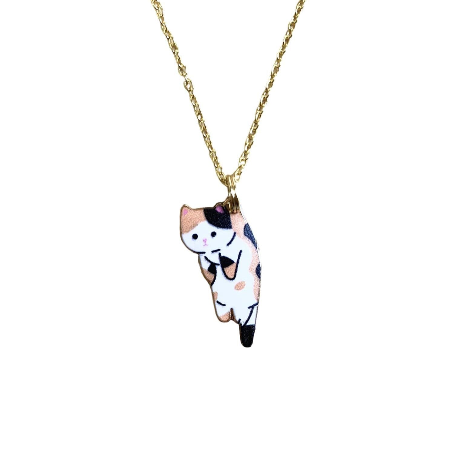 Animal Guide Necklaces - Hanging Kittens | | Wiccan Center