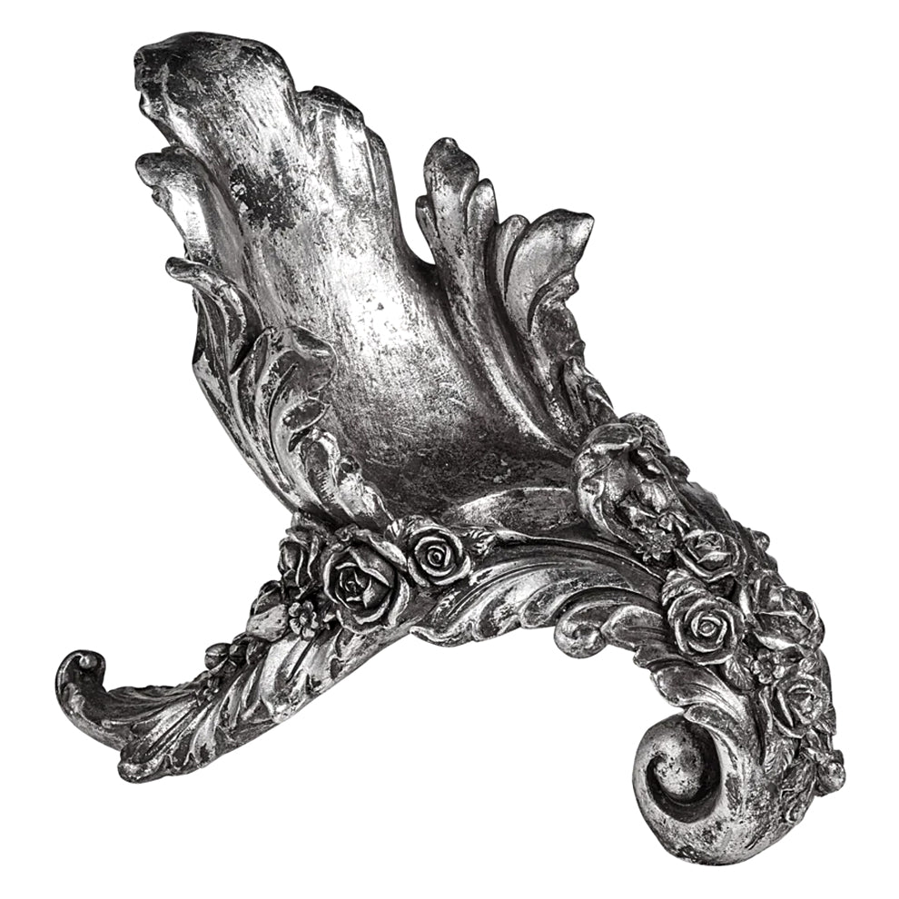 Antique Rose Wine Holder - Silver | Cutting Board | Wiccan Center