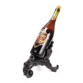 Antique Rose Wine Holder - Black | Wine Holder | Wiccan Center