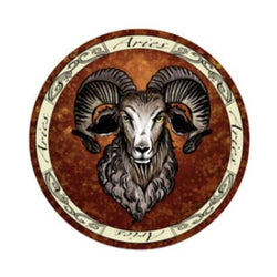 Zodiac Aires Sticker 3" | Decal | Wiccan Center