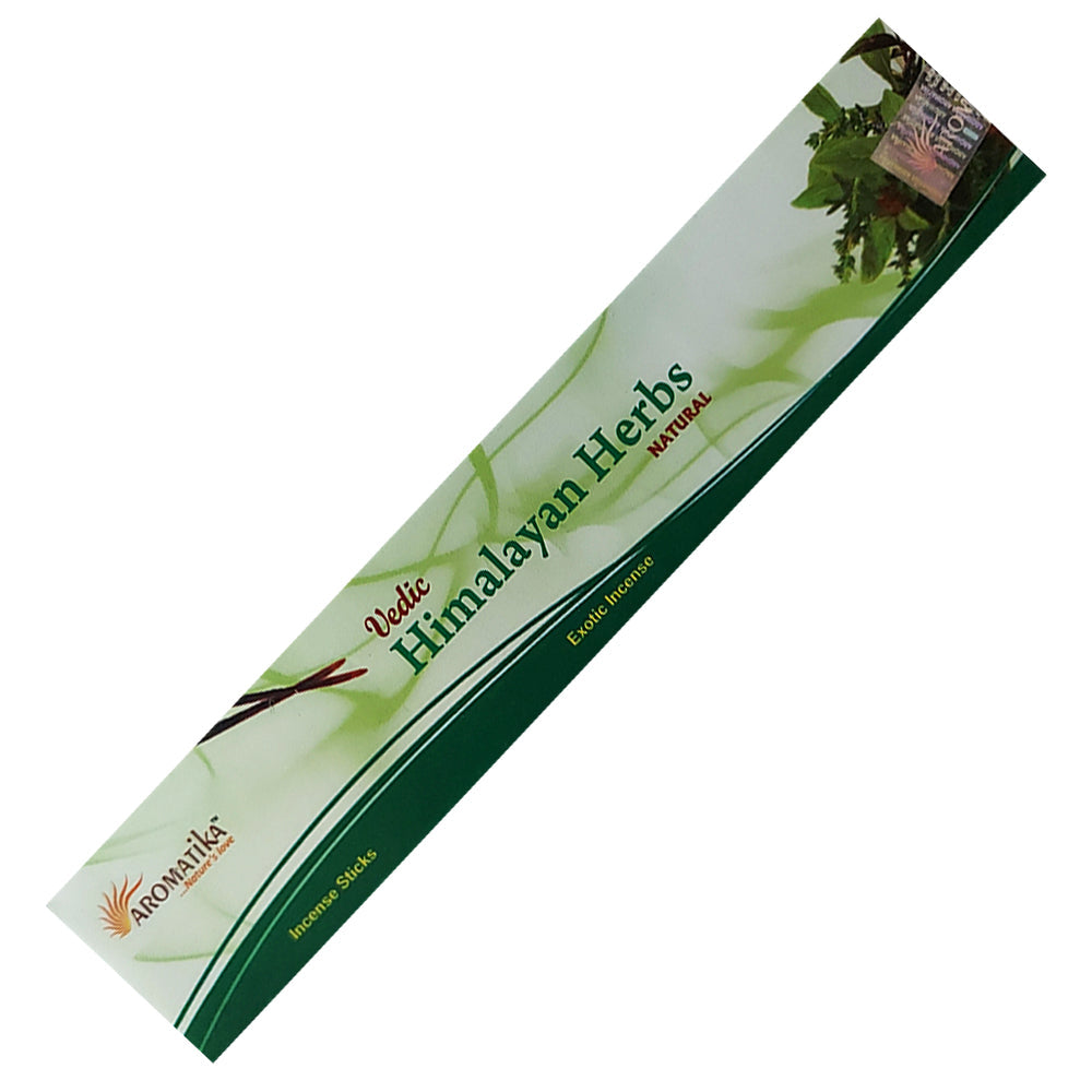 Aromatika Vedic Himalayan Herbs Incense Sticks 15g | Incense | Wiccan Center