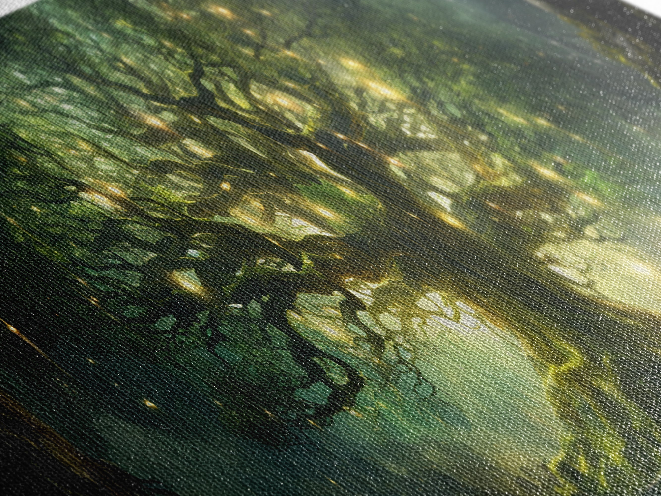 Yggdrasil Colorful Panoramic Painting, Tree of Life Artwork, Nordic Canvas Print, Norse Mythology Art, Mythology Gift, Celtic Artwork