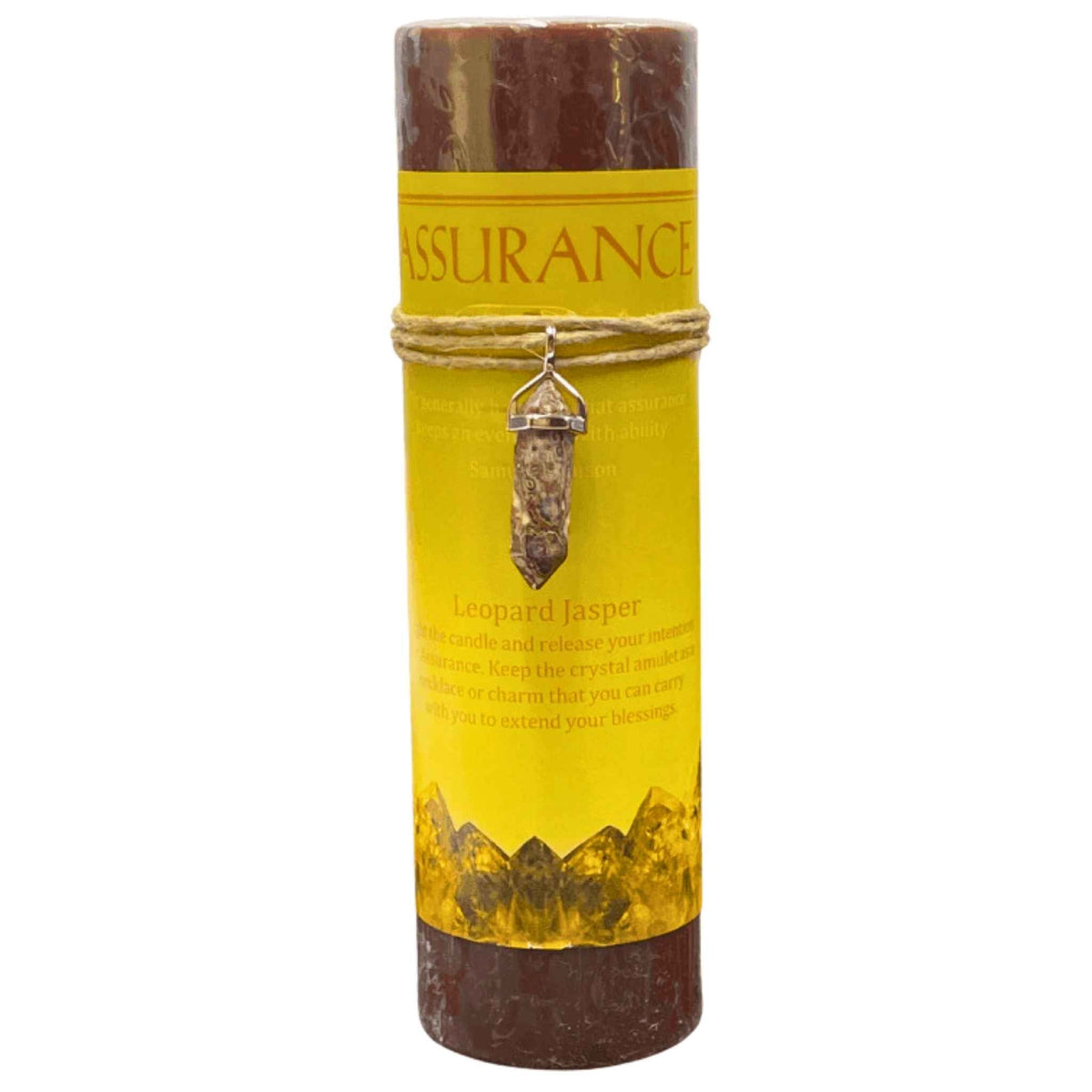 Crystal Energy Pillar Candle | Candles | Wiccan Center