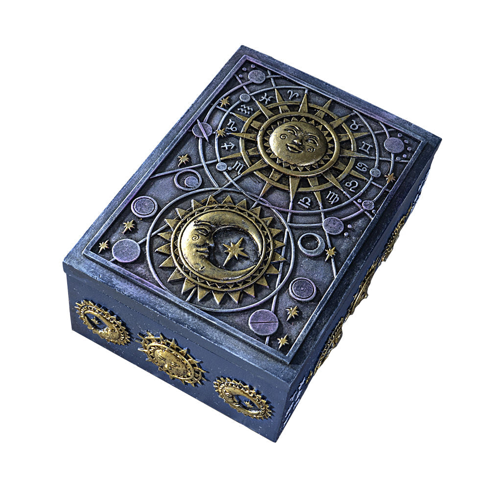 Astrology Tarot Box | Wood Box | Wiccan Center