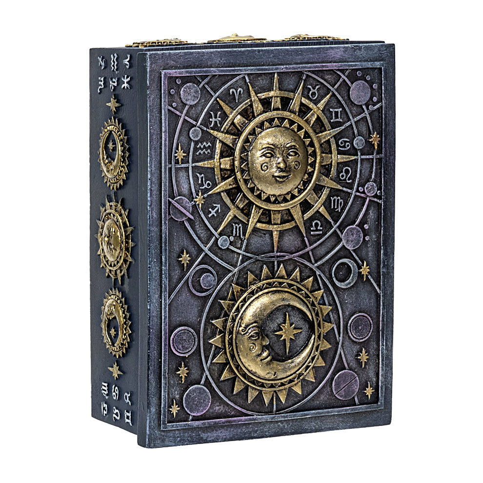 Astrology Tarot Box | Wood Box | Wiccan Center