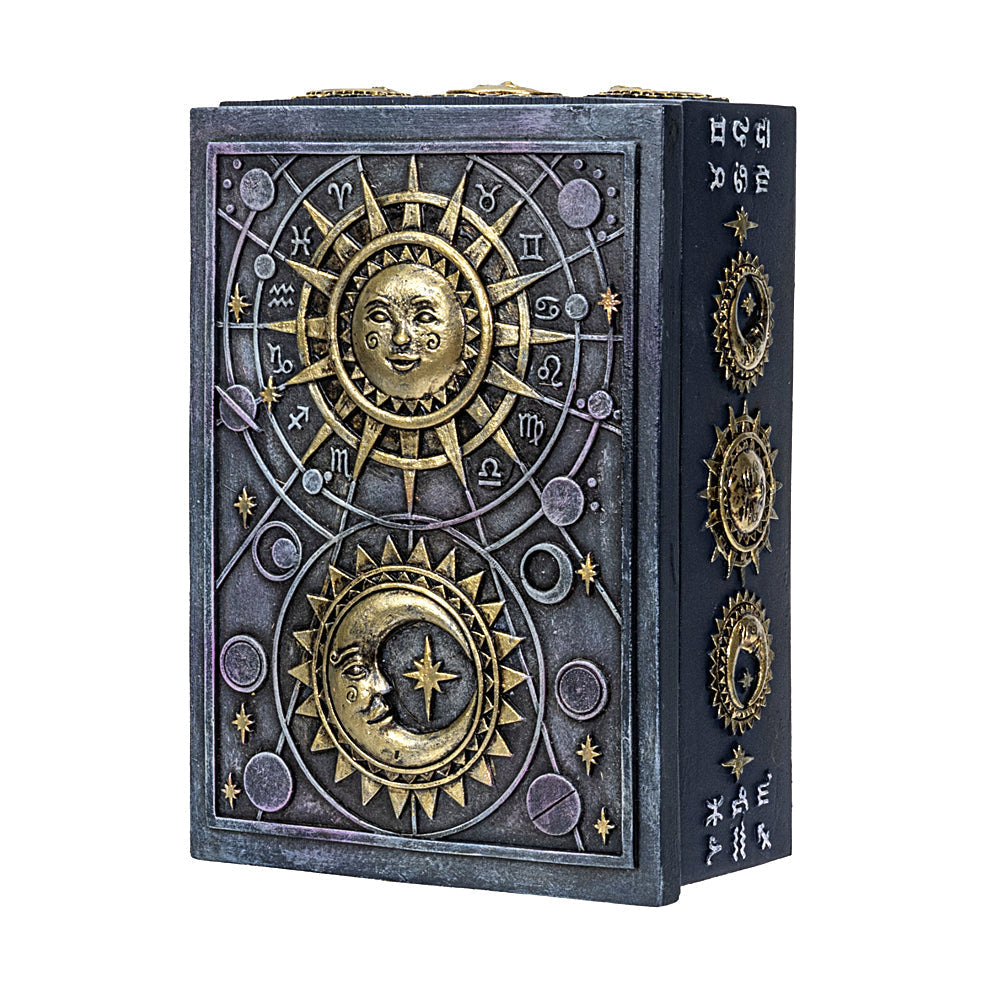 Astrology Tarot Box | Wood Box | Wiccan Center