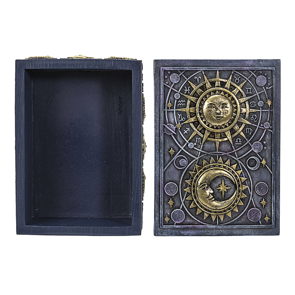 Astrology Tarot Box | Wood Box | Wiccan Center