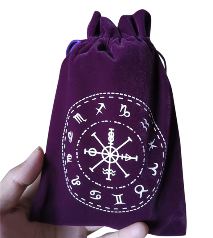 Tarot Card Velvet Bags | tarot bags | Wiccan Center