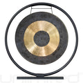 14" Gongs on the Au Courant Gong Stand