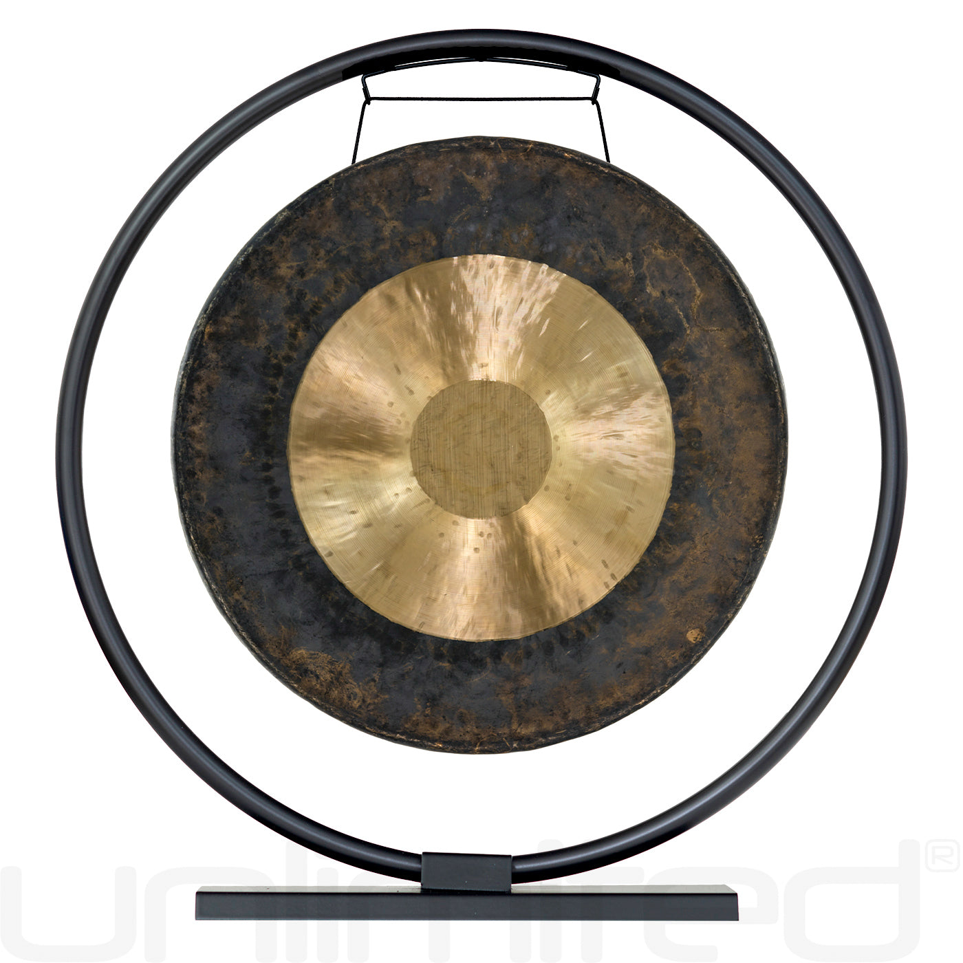 14" Gongs on the Au Courant Gong Stand