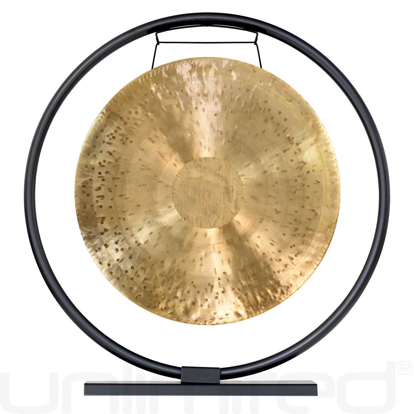 14" Gongs on the Au Courant Gong Stand