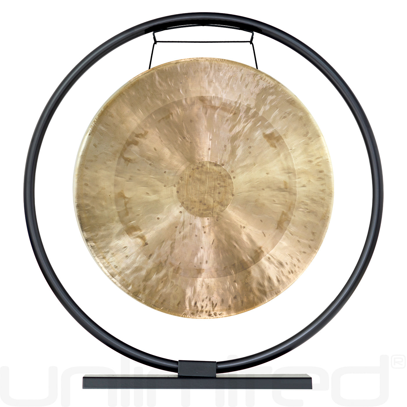 14" Gongs on the Au Courant Gong Stand