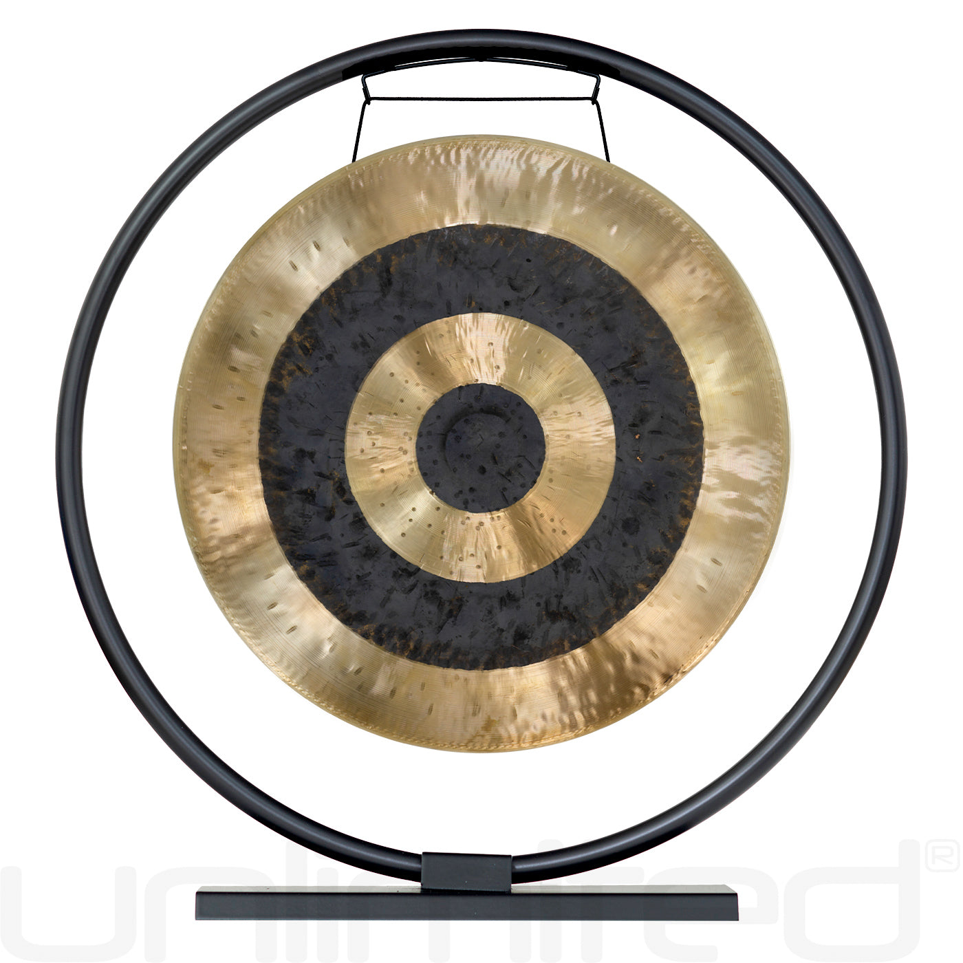 14" Gongs on the Au Courant Gong Stand