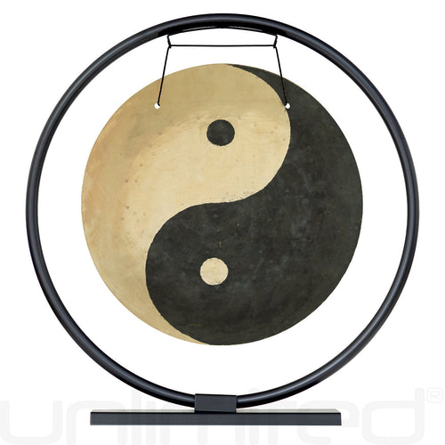 14" to 18" Taoist Breeze Gongs on Stands | Gong & Stand Combo | Wiccan Center