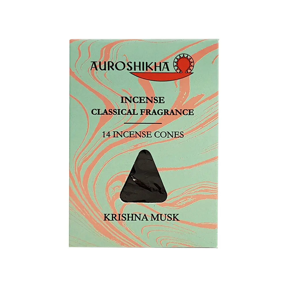 Auroshikha Krishna Musk Incense Cones | Incense | Wiccan Center