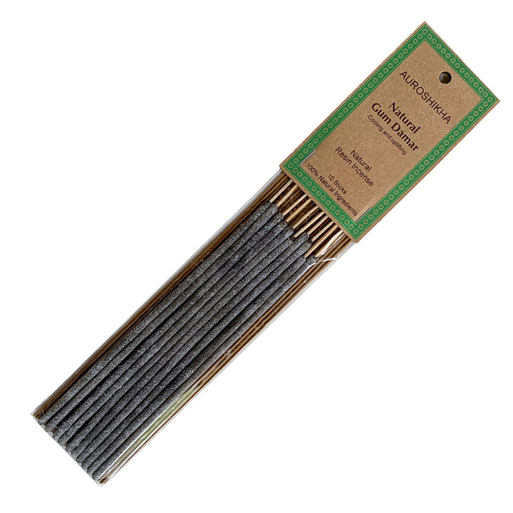 Auroshikha Natural Gum Damar Resin Incense Sticks | Incense | Wiccan Center